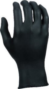 Ansell Microflex 93-852 Nitrilhandschuhe Schwarz, Größe 7,5-8, 100 Stück pro Box - Bild 1
