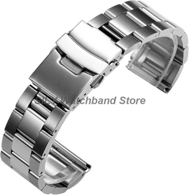 asukaband Uhrenarmband Edelstahl, Silber, Unisex - Bild 1