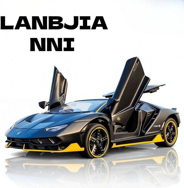 Linyi toy car Lp770 Legierungsmodellauto, 1:32, mit Licht und Sound, ab 14 Jahre - Bild 1