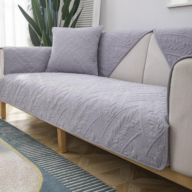 Universal Sofabezug Schlichtheit Verdickt und Rutschfest als Couchkissen Überwurf für dein Wohnzimmer, 70 x 70 cm - Bild 1