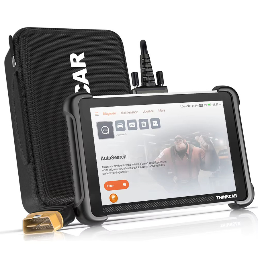 THINKCAR THINKSCAN 689 Auto-Diagnosegerät in Schwarz mit 34 Reset-Funktionen, CANFD, DOIP und ECU-Codierung für Vollsystem-Diagnosen und OBD2-Scans - Bild 5
