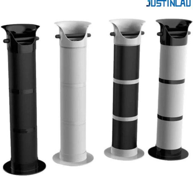 JUSTINLAU Vertikaler Kaffeesatzbehälter als Kaffee-Abklopfbehälter für dein Kaffeehaus-Zubehör in Schwarz oder Weiß - Bild 1