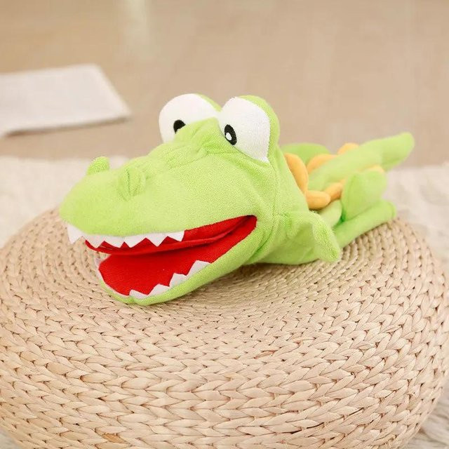 Yiran toy Handfingerpuppe Plüschtiere, Affe Tiger, bunt / mehrfarbig - Bild 1