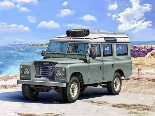 Revell Land Rover Series III, Automodell Bausatz, 1:24, ab 8 Jahren - Bild 1
