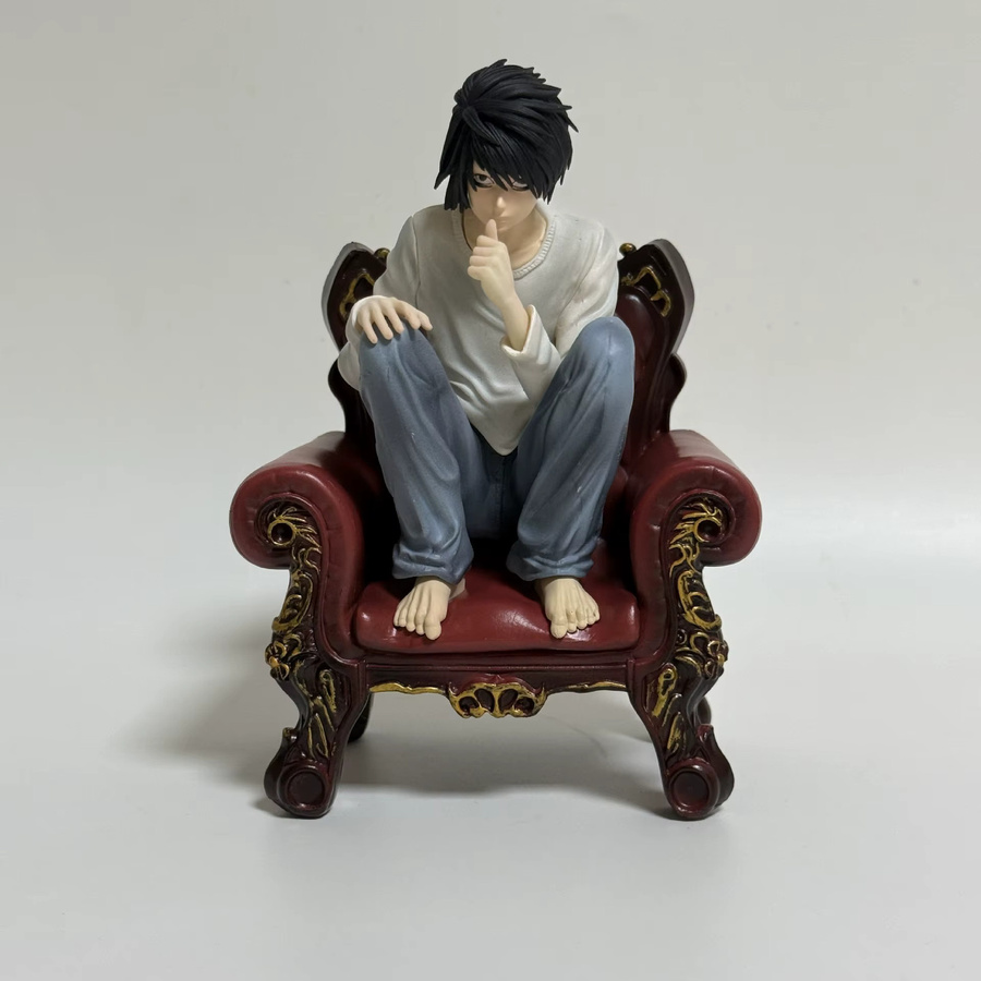 Bandai Death Note L Lawliet Figur, PVC Puppe, 18cm, Bunt / Mehrfarbig - Bild 2