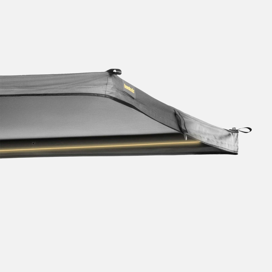 Horntools Markise Horizon Straight freitragend in Grau und Schwarz mit UPF 50+ aus Aluminium und Polyester - Bild 2