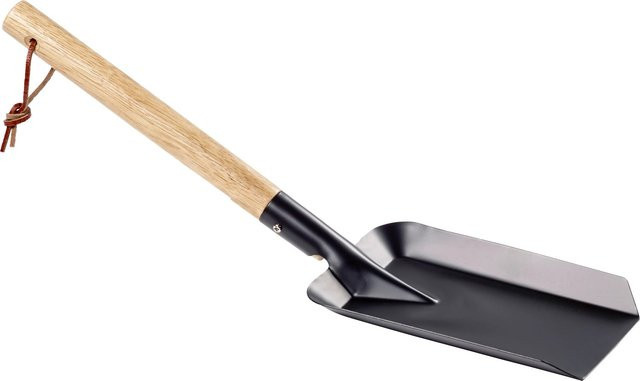 Kohleschaufel aus Metall mit Holzgriff - Bild 1