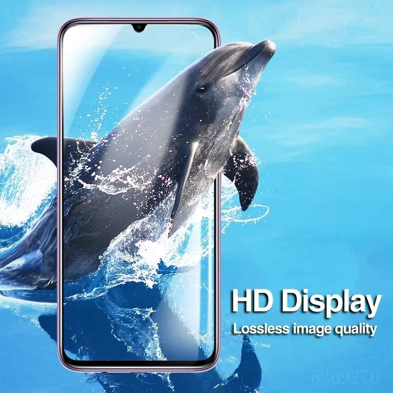 Xiaomi Displayschutzfolie aus gehärtetem Glas für Redmi Note 11 10 9 8 Pro 5G 10C 9C transparent - Bild 5
