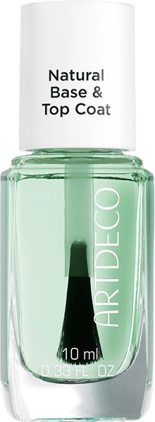 Artdeco Natural Base & Top Coat, Glänzend, mit Avocado-Öl, Bambuskohle, Lotusextrakt - Bild 1