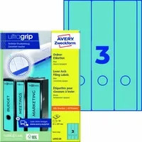 Avery Zweckform Ordnerrückenetikett ultragrip breit/lang in Blau und Weiß - Bild 1