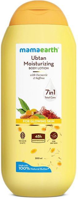 Mamaearth Ubtan Körperlotion, 200 ml, Unisex - Bild 1