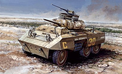 Italeri M8 Greyhound, Fahrzeuge, Braun - Bild 1