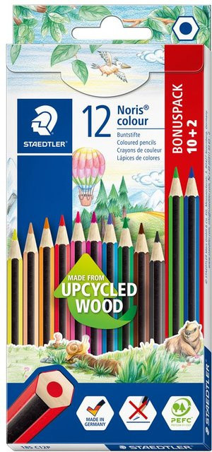 STAEDTLER Noris colour Buntstifte Set in Multicolor mit 12 Stück - Bild 1