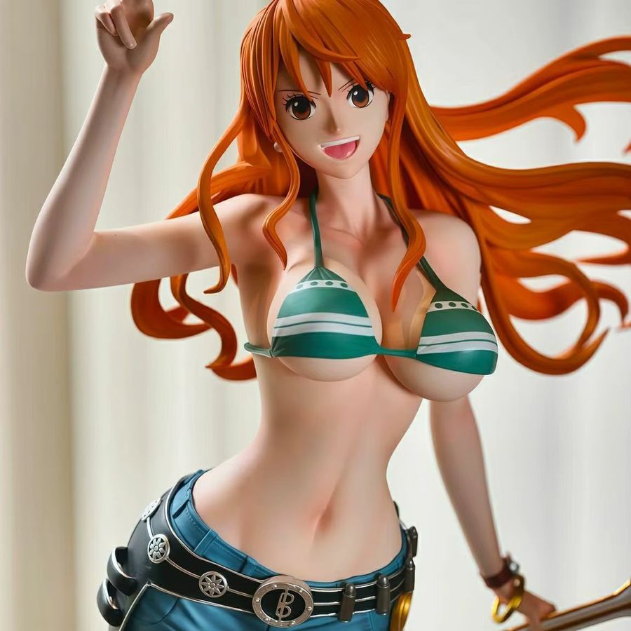 C2 TOYS Anime-Figur Nami Zwei Jahre später Strohhut-Truppen PVC-Statue, Höhe: 22 cm - Bild 3