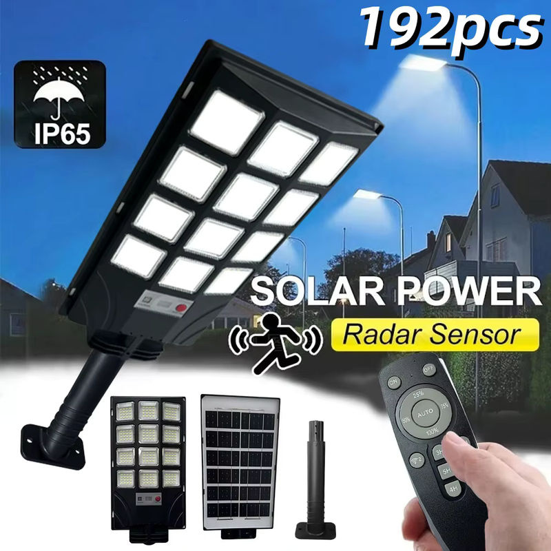UMEXUS LED Solar Wandlampe Set mit Bewegungssensor, 2er Pack, Schwarz, IP65 wasserdicht, 3000LM Outdoor Garten Scheinwerfer mit kühlem Weißlicht - Bild 3