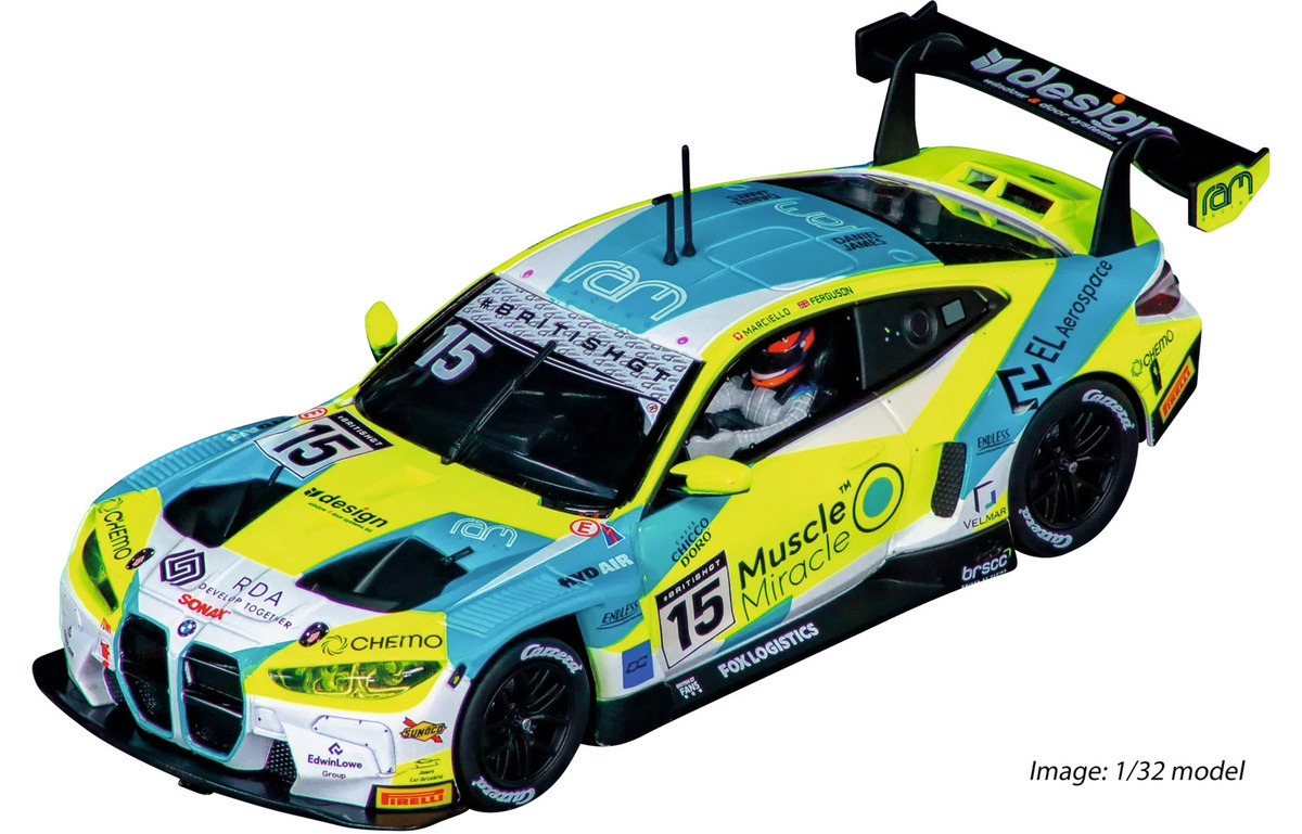 Carrera BMW M4 GT3 Rennwagen 1:50 - Bild 2