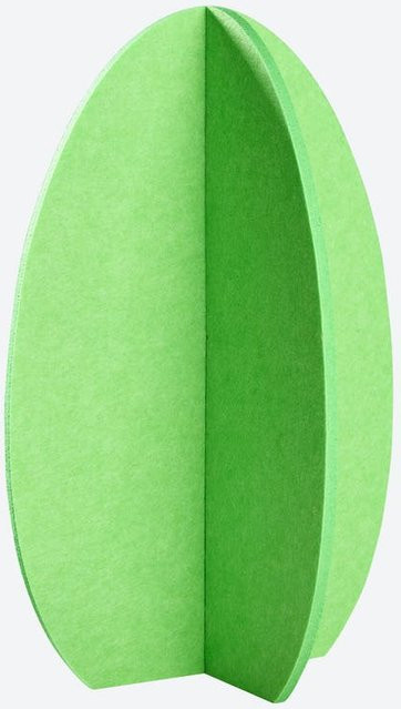 Modernes Deko-Ei von NKD in Grün, B/T/H: 29,5 x 29,5 x 45 cm - Bild 1