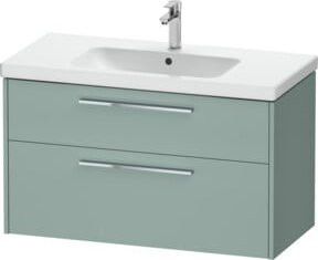 Duravit Waschtischunterschrank D-Code in Blau, B/H/T: 98,4 x 55,5 x 46 cm - Bild 1