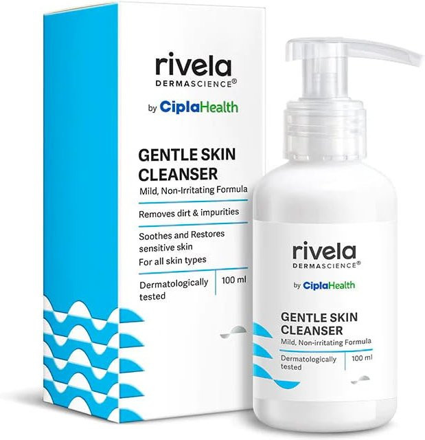 Rivela Dermascience Sanfter Hautreiniger, 100 ml, Empfindliche Haut - Bild 1