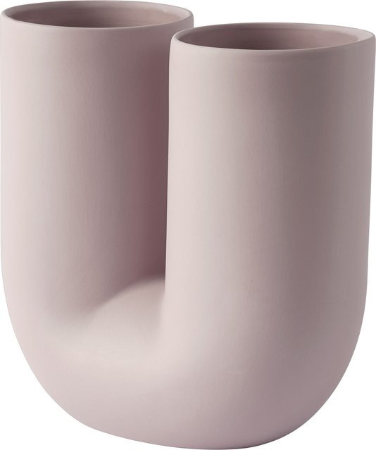 Muuto Kink Vase aus Keramik in Pink - Bild 1