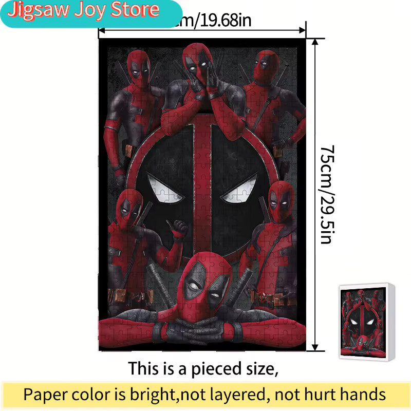 KAYOU Marvel Deadpool Multiverse Puzzle, bunt - Bild 3