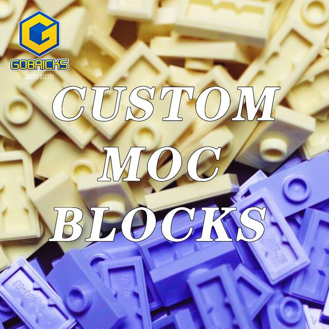 Gobricks Moc-Bausteine, DIY-Spielzeug, Bunt / Mehrfarbig - Bild 1