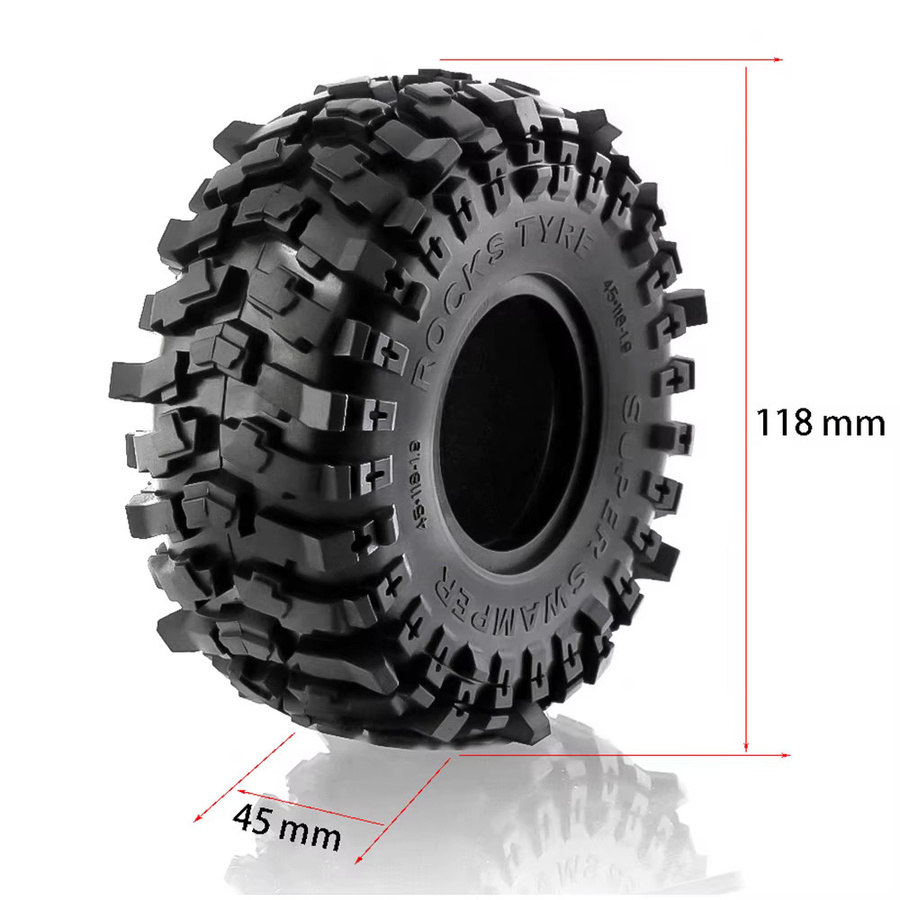 Axial Radreifen, 1,9, 118 x 45 mm, für 1:10 RC Crawler Car - Bild 2
