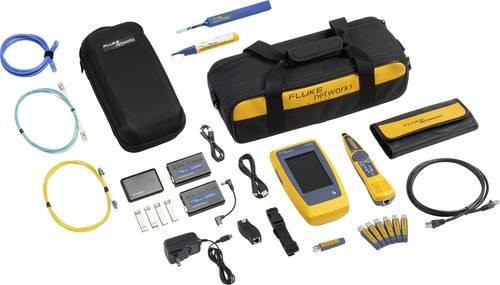 Fluke Networks LIQ-DUO-KIT-FMC-H6UK Glasfaser-Medienkonverter mit Wi-Fi 6E in Schwarz - Bild 1