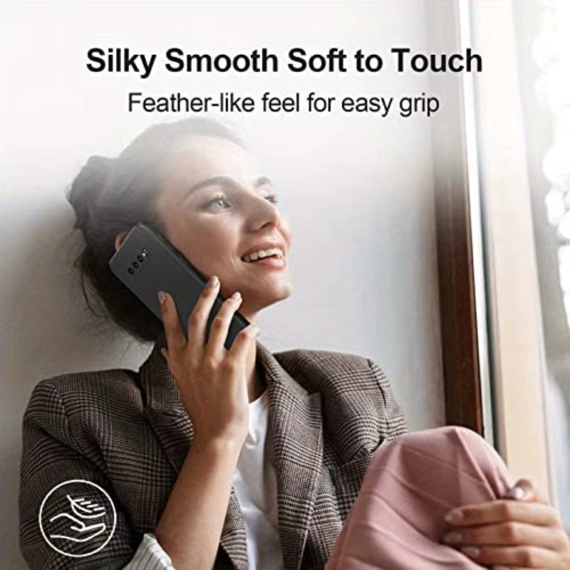 Stoßfeste Silikon Schutzhülle für Samsung Galaxy S10 Plus, S10 und S10E in Schwarz und Lila - Bild 4