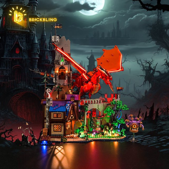 Brick Bling Red Dragon's Tale LED Light Zubehör Bunt / Mehrfarbig - Bild 1