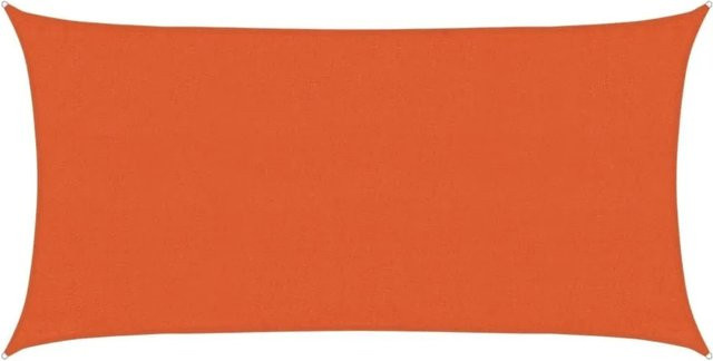 Sonnensegel Furnicato Rechteckig Orange aus HDPE, B x B: 3 x 6 m - Bild 1
