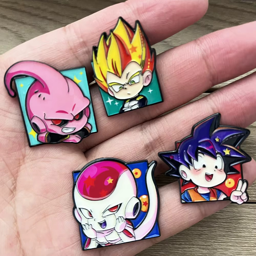 Bandai Dragon Ball Anime Anstecknadeln, 8-teiliges Set - Bild 3