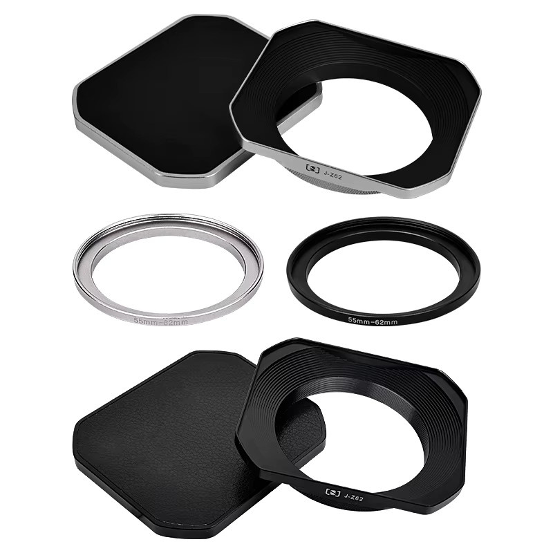 Sigma Quadratischer Lichtschutz für Sigma 18-50mm/56mm f1.4 und Fujifilm 15-45mm/16-50mm Objektive, Blendenweite: 62 mm, Schwarz - Bild 3