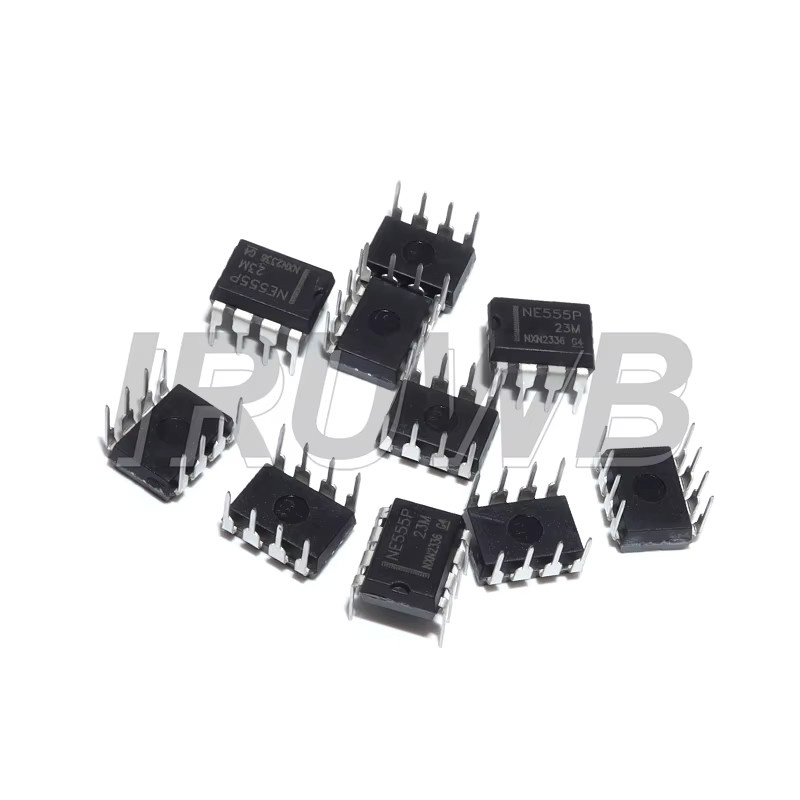 20er Set NE555P NE555 Timer IC Chips DIP-8 Integrierte Schaltungen in Schwarz - Bild 2