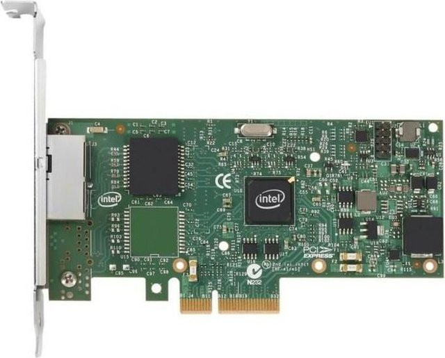 Intel Ethernet Server Adapter I350-T2 Netzwerkadapter mit 2x 1000Base-T Ports, PCI Express 2.1 x4 Low Profile (I350T2V2BLK OEM) - Bild 1