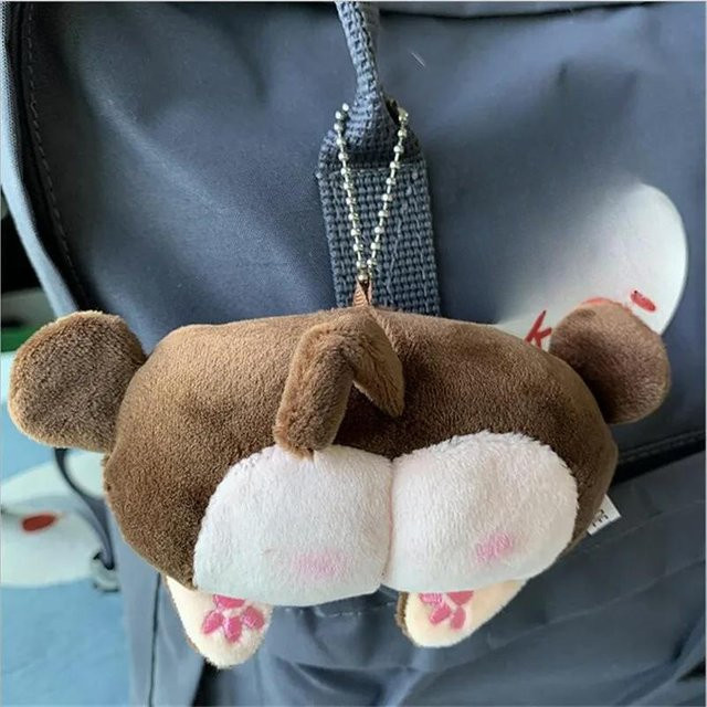 Kidsly Schlüsselanhänger Katze Corgi Schwein Plüsch, Kinder - Bild 1