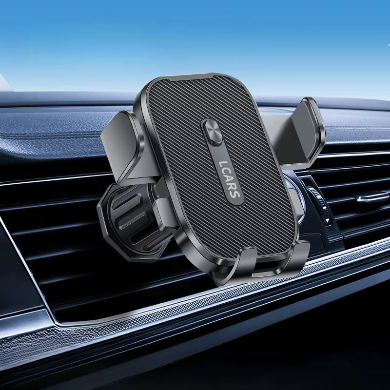 Anti-Shake Auto-Handyhalter für den Lüftungsschlitz in Schwarz - Bild 2
