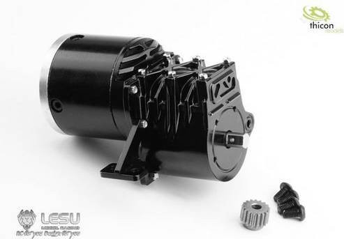 Thicon Models 50175 Getriebe für Modelle im Maßstab 1:14 und 1:16 aus Metall - Bild 1