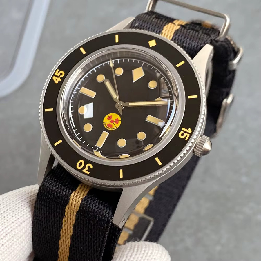tandorio Taucheruhr, Automatik, Bronze, Grün, 40 mm, Herren - Bild 4
