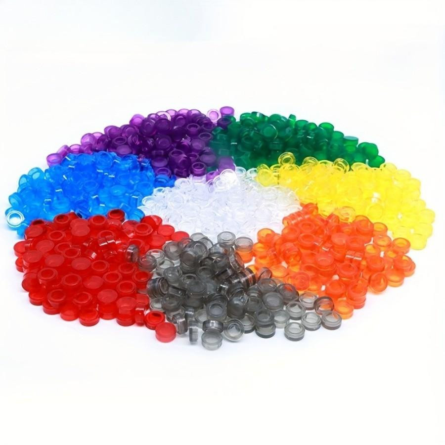 Affenmann Bausteine Teile 200-teiliges Set Transparent Bunt - Bild 2