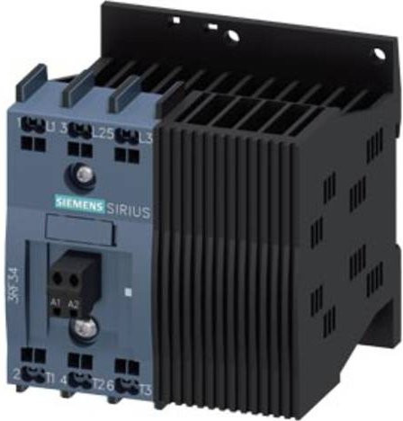 Siemens Halbleiterschütz 3RF3412-2BB04 in Grau mit 2 Schließern - Bild 1