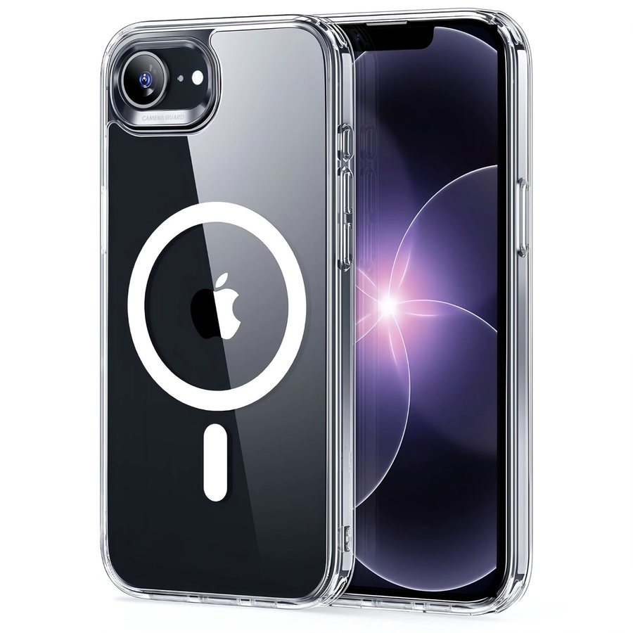 Magnetische transparente Handyhülle für Apple iPhone 17e und iPhone 16e mit Anti-Vergilbungs- und Stoßschutz - Bild 7