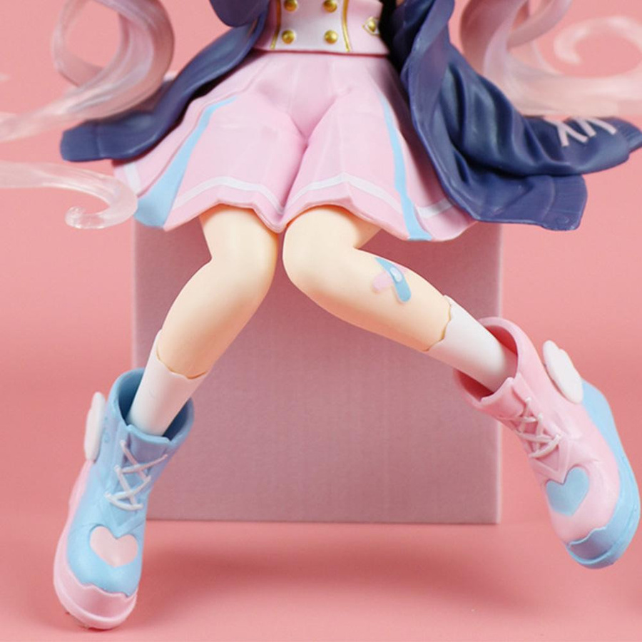 Yiran toy 1 Hatsune Miku Action Figur Rosa Sakura PVC - Bild 2