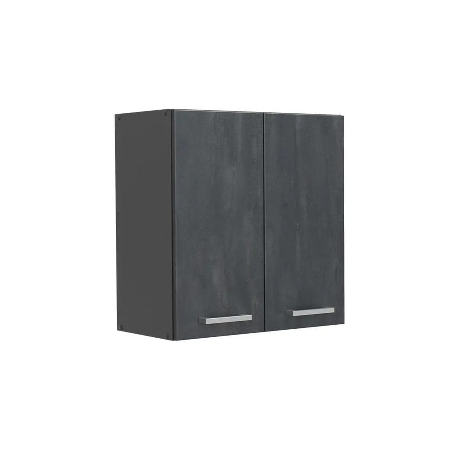 Vicco R-Line Hängeschrank für die Küche in Schwarz Anthrazit B: 60 cm, H: 31 cm, T: 12,72 cm - Bild 2