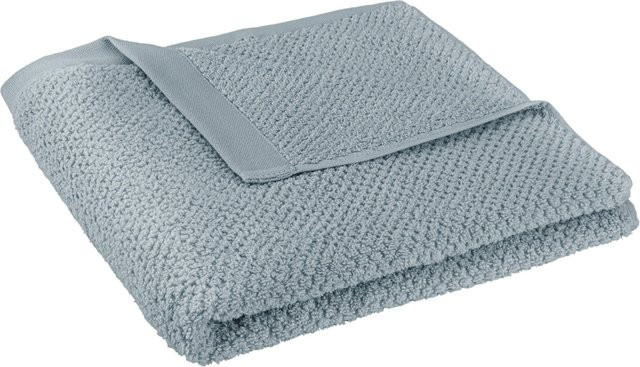 Modern Living Duschtuch Luise aus Baumwolle in Blau, Breite: 70 cm, Länge: 140 cm - Bild 1