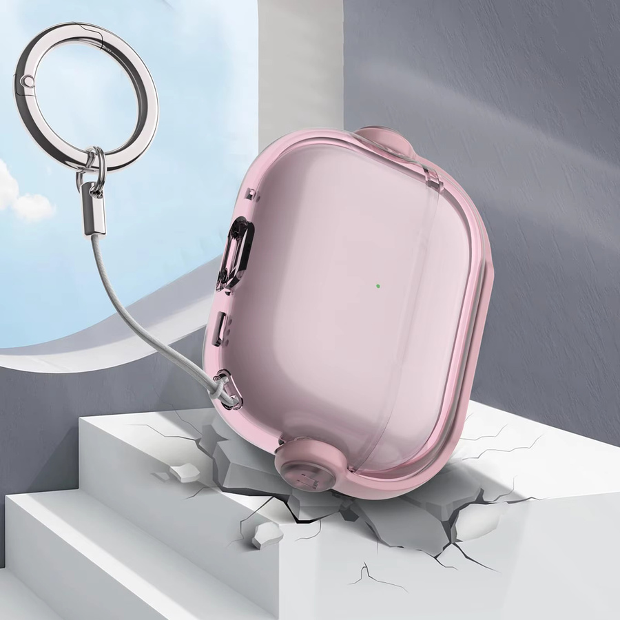 Fancan Schutzhülle für Apple AirPods Pro 3 (2025) mit Sicherheitsschloss und Reinigungsset in Schwarz, Grün oder Pink - Bild 2