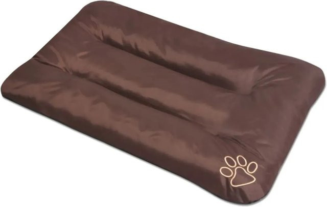 vidaXL Hundebett XL in Braun aus PU-beschichtetem Oxford-Gewebe - Bild 1