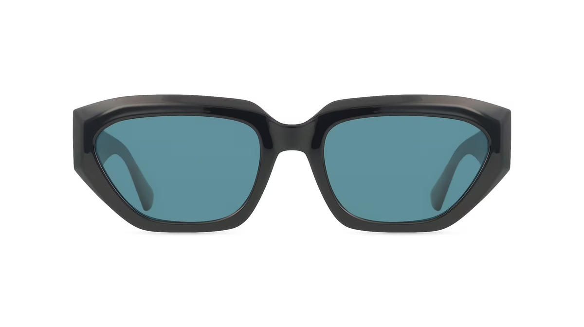 Calvin Klein CKJ23652S Sonnenbrille, Vollrand, quadratisch, Kunststoff, Unisex, schwarz - Bild 1