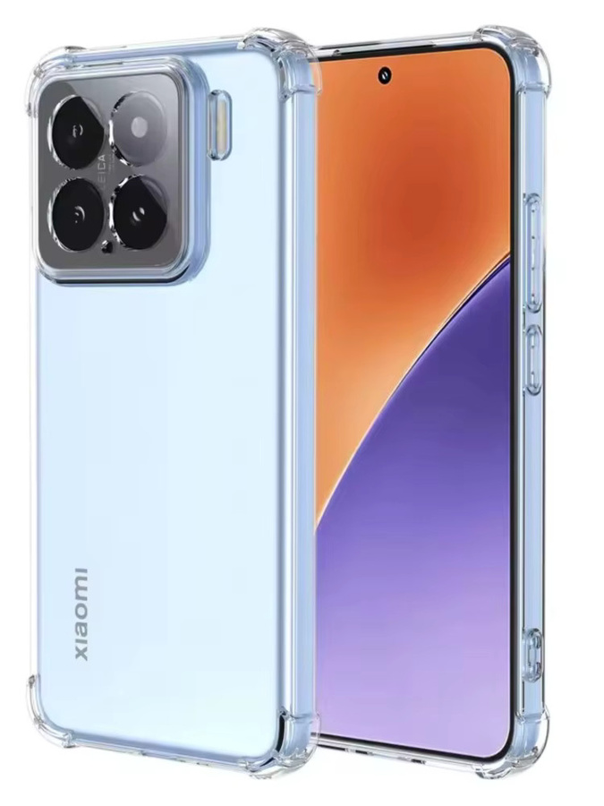 Stoßfeste transparente Schutzhülle für Xiaomi Mi Modelle (17 Pro Max, 15, 14, 13, 12, 11, 10) - Bild 5