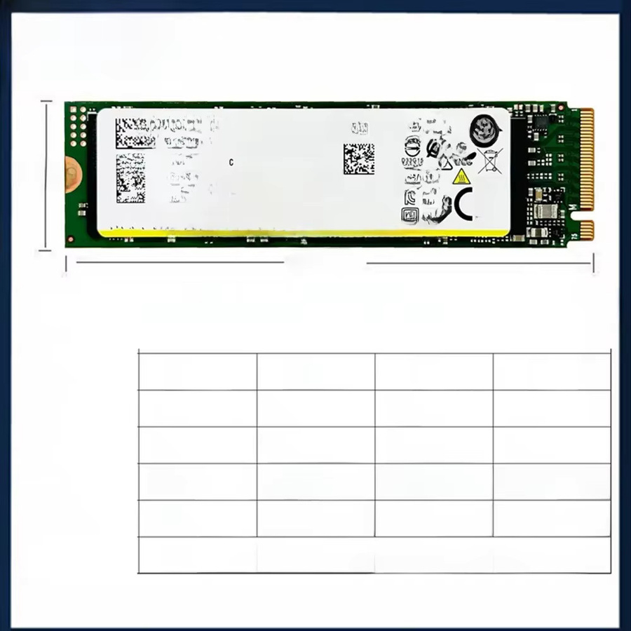 SK hynix PC801 PC811 NVMe M.2 SSD PCIe 4.0 mit unabhängigem Cache - Bild 3